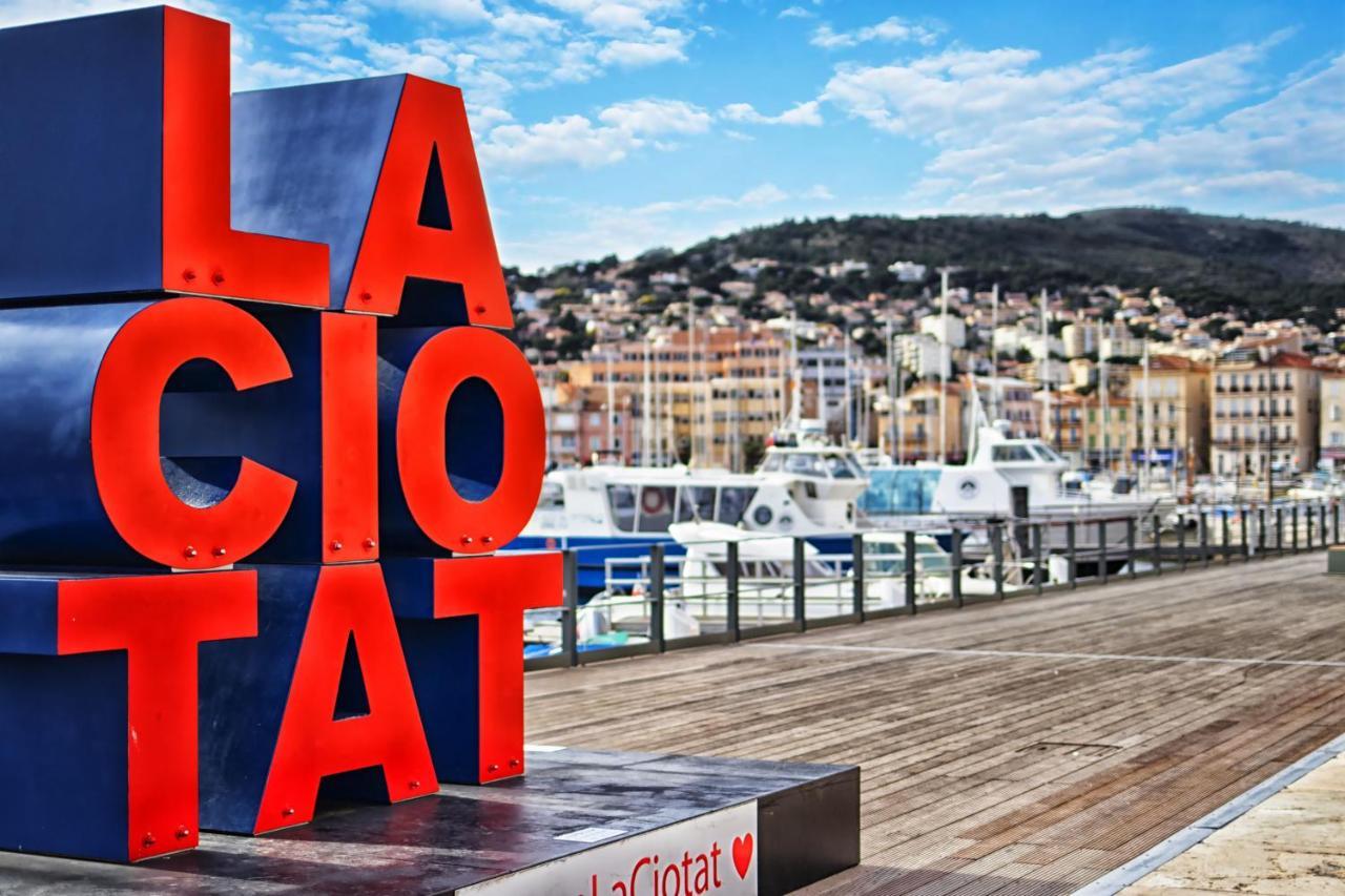 Studio Alon Ideal Pour Vos Vacances Ou Sejours Pros Saint-Cyr-sur-Mer Exterior foto